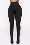 Since Day One II Seamless Leggings - Black