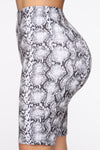 Never A Snake Biker Short - Grey