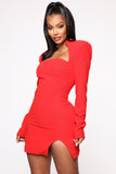 Decision Maker Mini Dress - Red