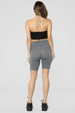 Brooke Biker Shorts - Grey