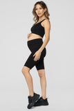 Almost Everyday Biker Shorts - Black