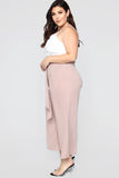 She's So Lucky Jumpsuit - Mauve