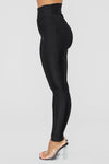 Focus On Me Ruched Leggings - Black