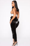 Nights Out In Town Jogger Pants - Black
