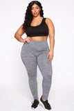 Curves Ahead High Rise Legging - Indigo