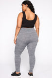 Curves Ahead High Rise Legging - Indigo