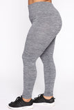 Curves Ahead High Rise Legging - Indigo