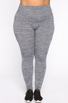 Curves Ahead High Rise Legging - Indigo