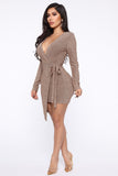 Hit The Jackpot Metallic Midi Dress - Gold