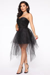 Need To Dance Mini Dress - Black