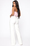 Lace By Lace Pants - White