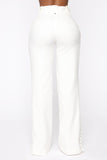 Lace By Lace Pants - White