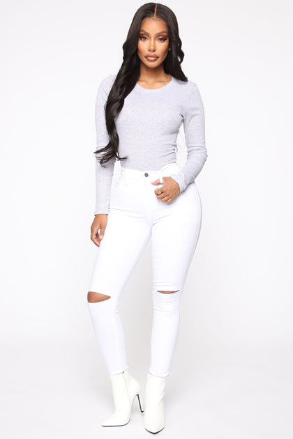 Canopy Jeans - White