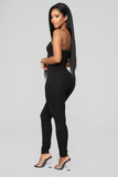 Down To Ride Ponte Pants - Black