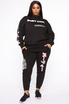 Foreign Babe Jogger - Black