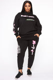 Foreign Babe Jogger - Black