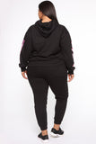 Foreign Babe Jogger - Black