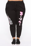 Foreign Babe Jogger - Black