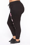 Foreign Babe Jogger - Black