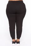 Foreign Babe Jogger - Black