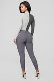 Favorite Feel Stretch Legging - Charcoal