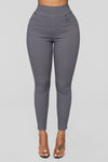 Favorite Feel Stretch Legging - Charcoal