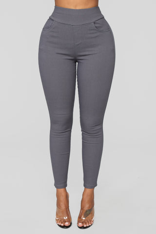 Favorite Feel Stretch Legging - Charcoal