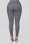 Favorite Feel Stretch Legging - Charcoal