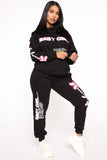 Foreign Babe Jogger - Black