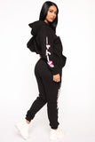 Foreign Babe Jogger - Black
