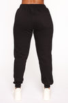 Foreign Babe Jogger - Black