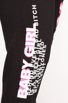 Foreign Babe Jogger - Black