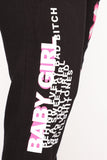Foreign Babe Jogger - Black