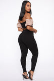 Not One Of You Pant Set - Black/combo