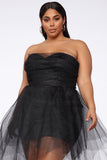 Need To Dance Mini Dress - Black