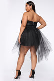 Need To Dance Mini Dress - Black