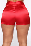 Got A Thing For You Shorts - Red