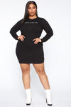 Always Exclusive Mini Dress - Black