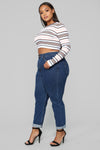 I Got It From My Mama Jeans - Dark Denim