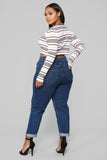 I Got It From My Mama Jeans - Dark Denim