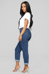 I Got It From My Mama Jeans - Dark Denim