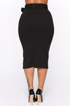 The Boss Favorite Midi Skirt - Black