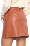 Natalie Mini Skirt - Brown