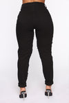 Sequins Of Events Boyfriend Jeans - Black