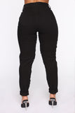 Sequins Of Events Boyfriend Jeans - Black