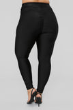 Focus On Me Ruched Leggings - Black