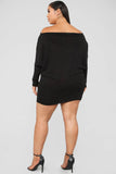 No Second Guessing Dress - Black