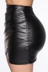 What A Siren Mini Skirt - Black