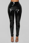Brand Spanking New Vinyl Pants - Black