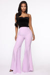 Power And Play Flare Pants - Lavender